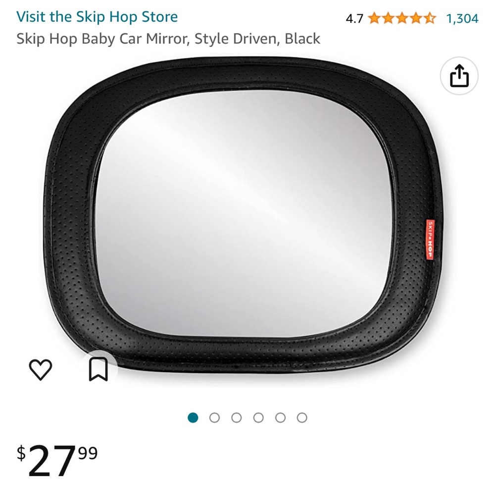 Skip hop baby car mirror